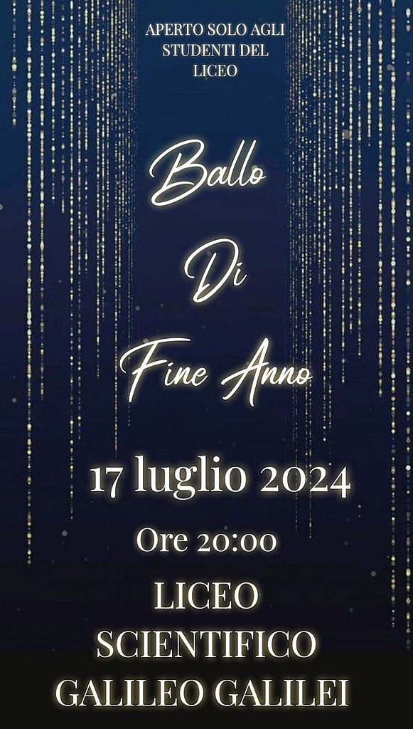 locandina 17.07.2024 Ballo fine anno